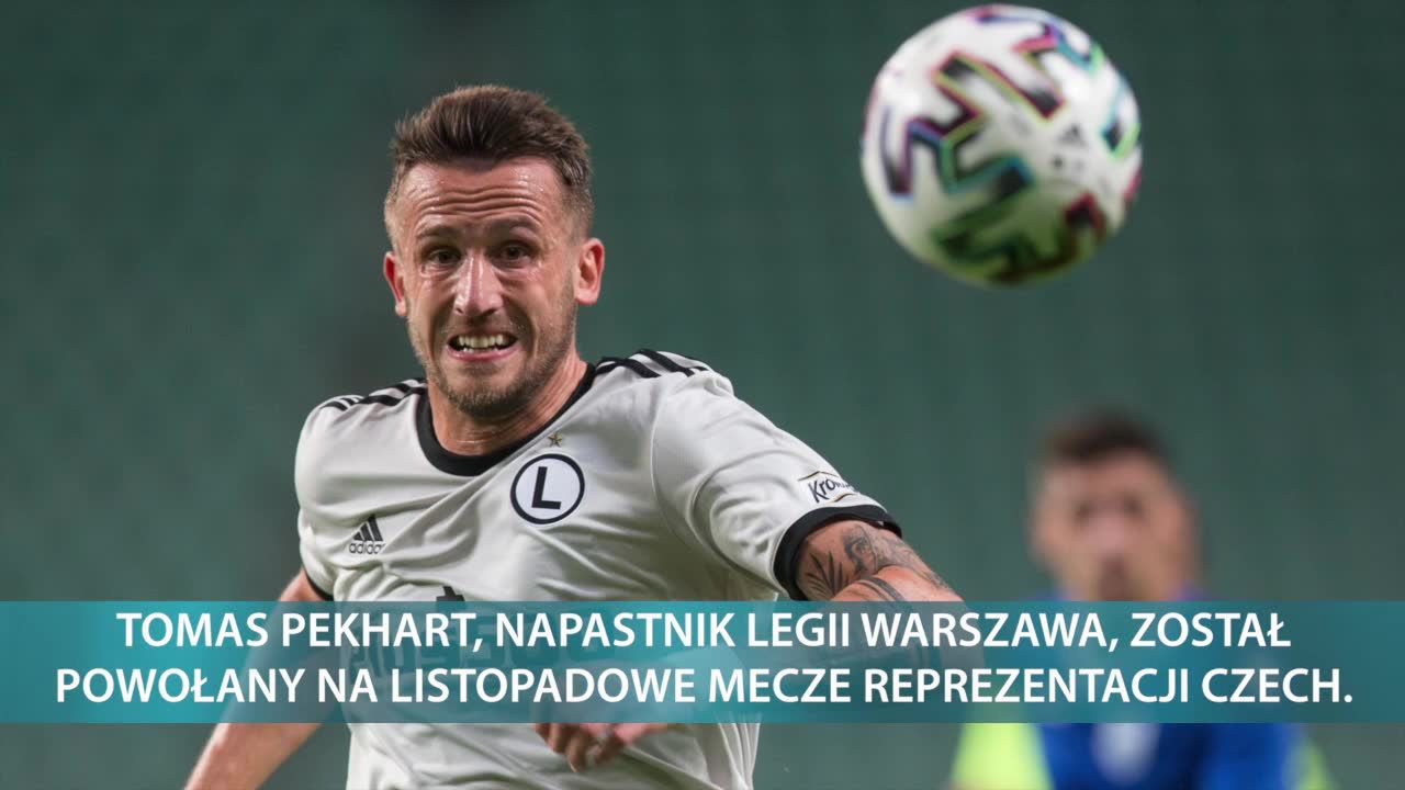 Napastnik Legii Warszawa powołany do reprezentacji Czech. Tomas Pekhart wraca do kadry po siedmiu długich latach