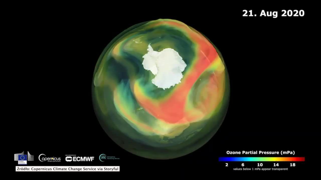 Rekordowy rozmiar dziury ozonowej w tym roku. Jest ona „największa i najgłębsza” od lat