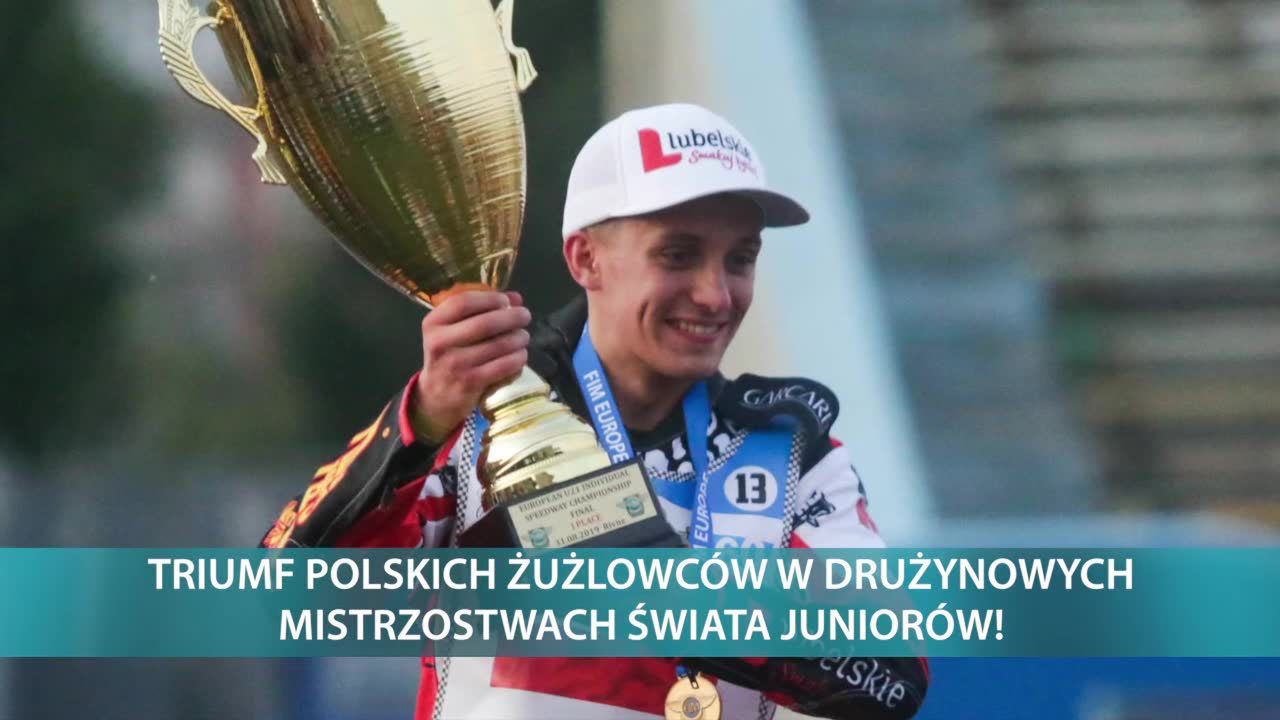 Triumf polskich żużlowców w Drużynowych Mistrzostwach Świata Juniorów