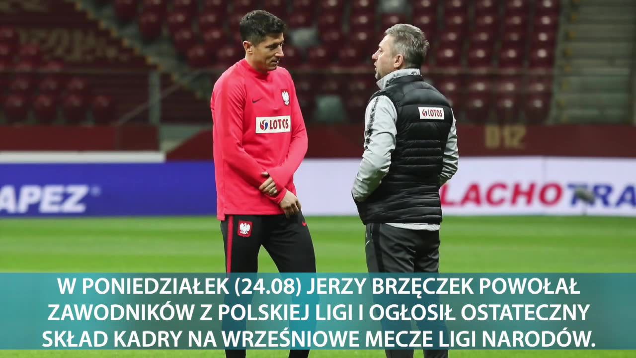 Jerzy Brzęczek podał ostateczny skład reprezentacji Polski na wrześniowe mecze Ligi Narodów