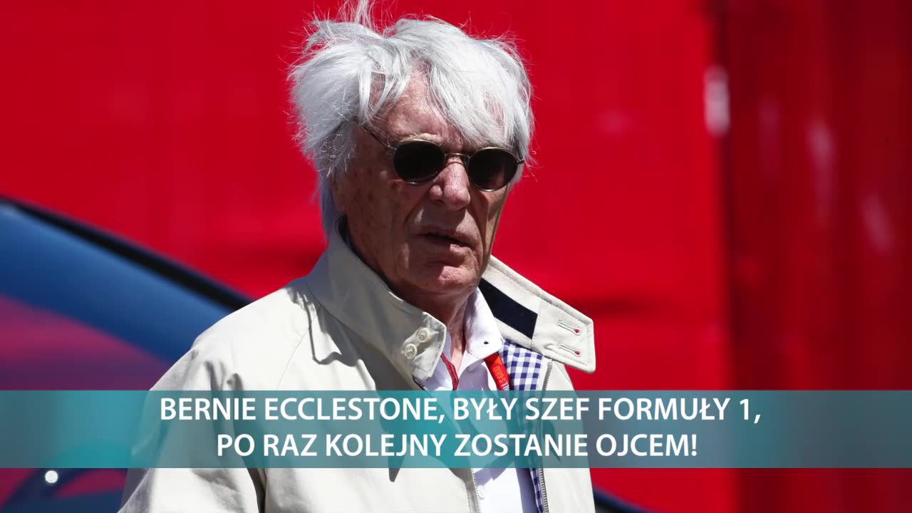 Były szef Formuły 1 po raz czwarty zostanie ojcem! 89-latek i jego młodsza o 46 lat żona spodziewają się syna