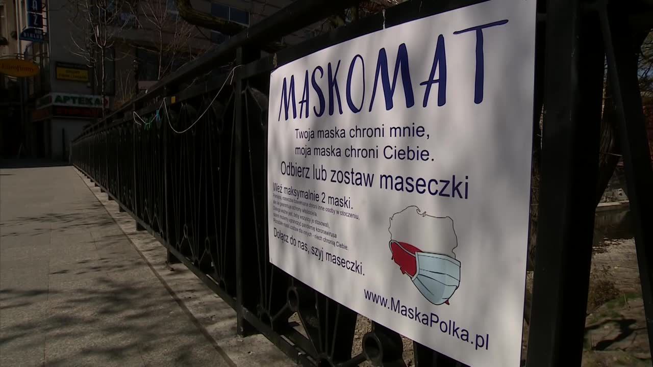 W Bielsku-Białej na moście zainstalowano ”maskomat”