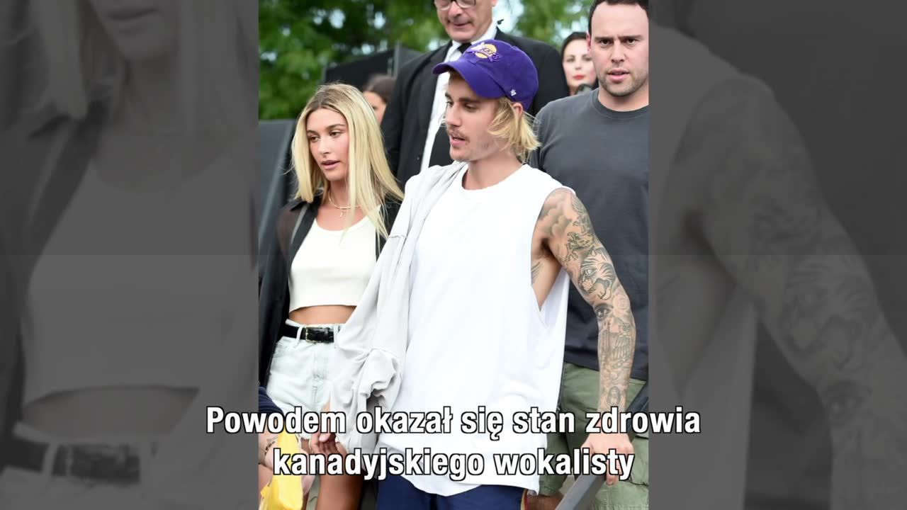 Hailey i Justin Bieber przesunęli swój ślub kościelny przez chorobę wokalisty