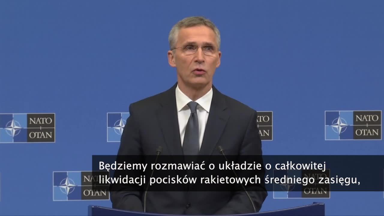 Szef NATO: Rosja wyprodukowała i rozmieściła nowe rakiety, które mogą sięgnąć europejskich miast