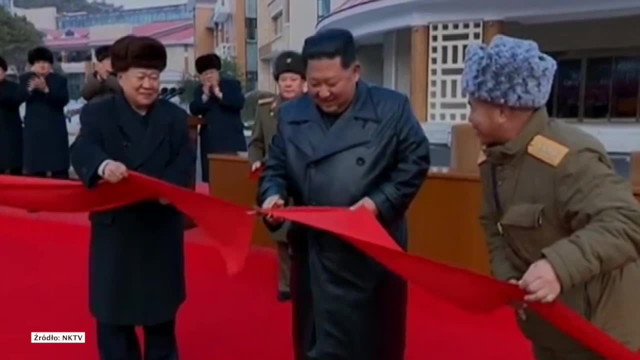 Kim Dzong Un odwiedził nowy zimowy kurort