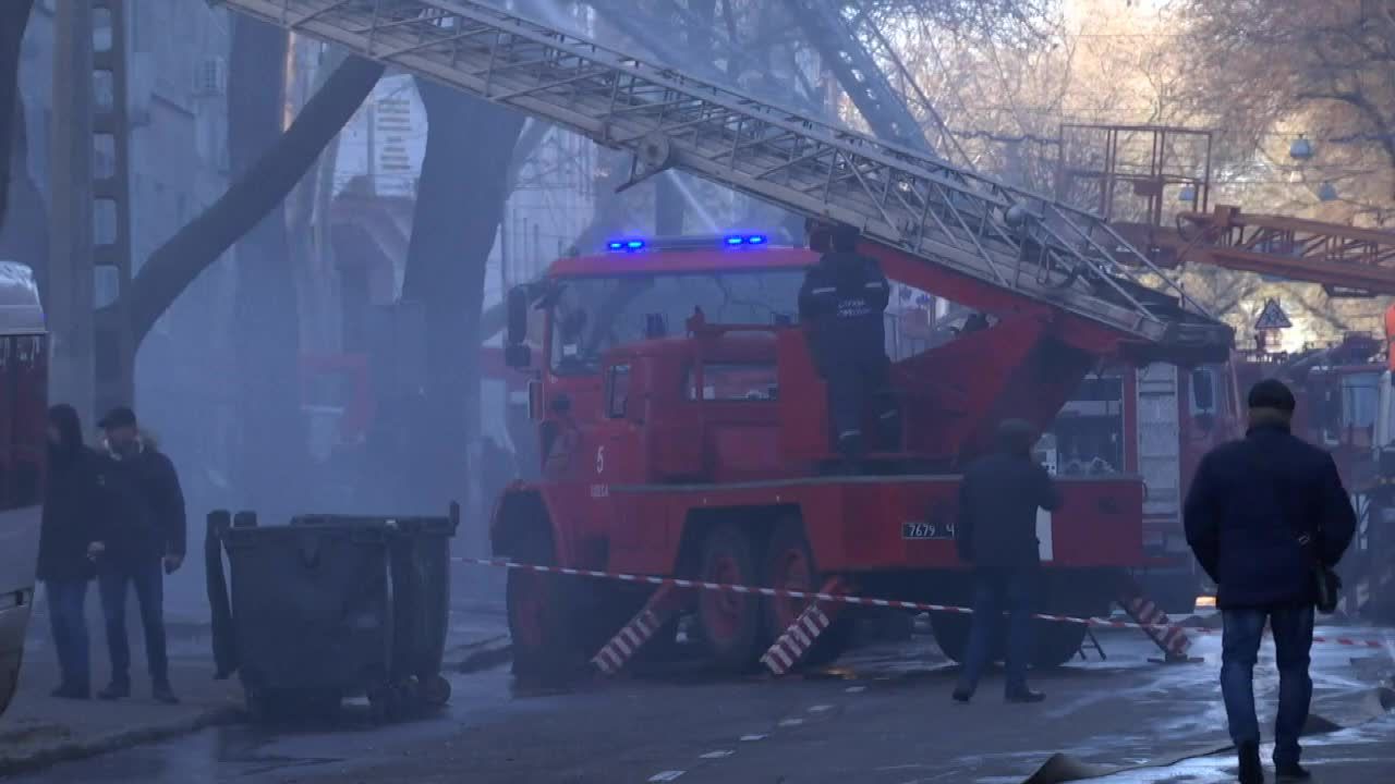 Pożar szkoły w Odessie. Zginęła jedna osoba, 15 rannych