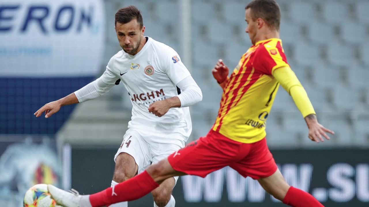 Korona Kielce pokonała Zagłębie Lubin 1:0 i uciekła z ostatniego miejsca w tabeli