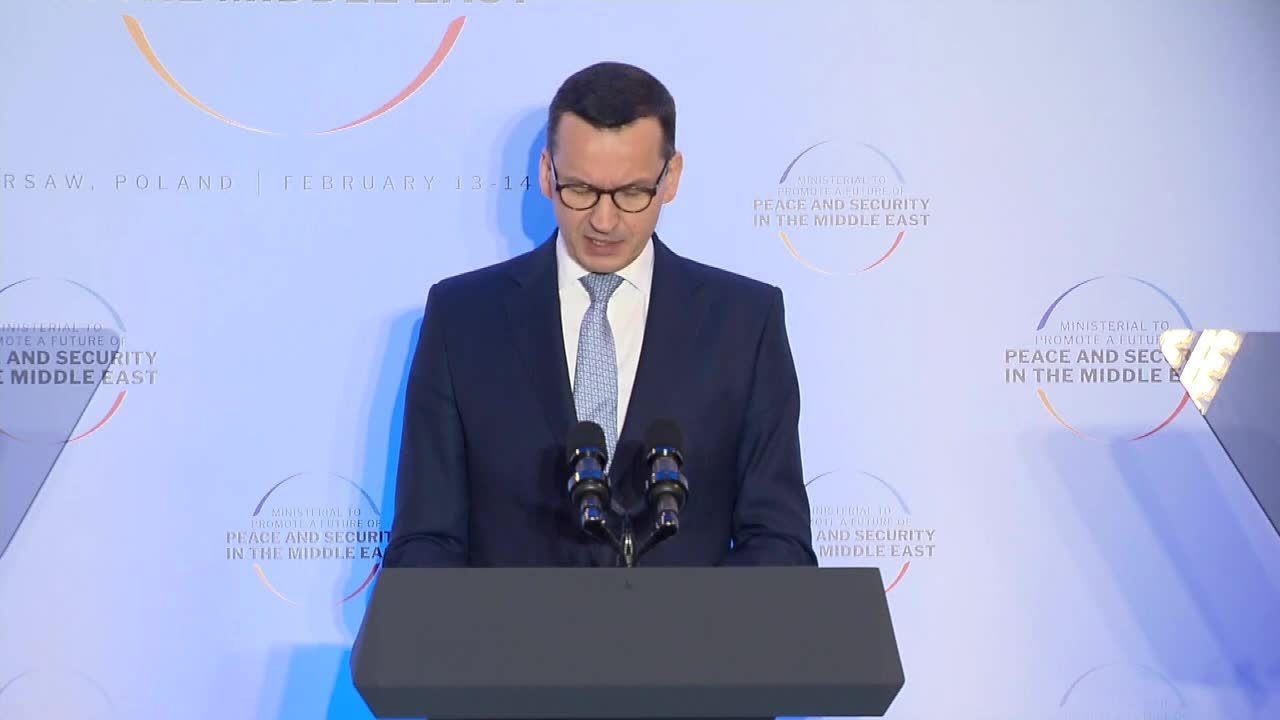 M. Morawiecki: Aby uniknąć kryzysu, musimy zapewnić pokój na Bliskim Wschodzie