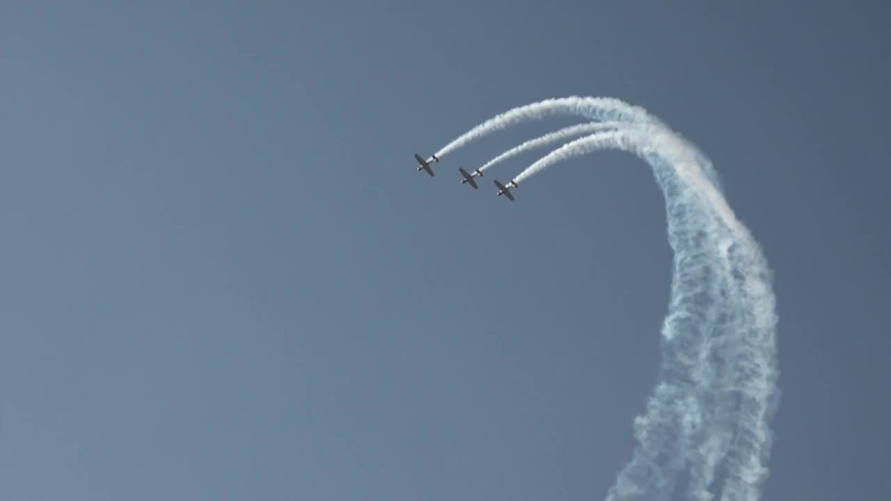 Imponujące manewry lotnicze podczas 12. edycji pokazu Aero India Show