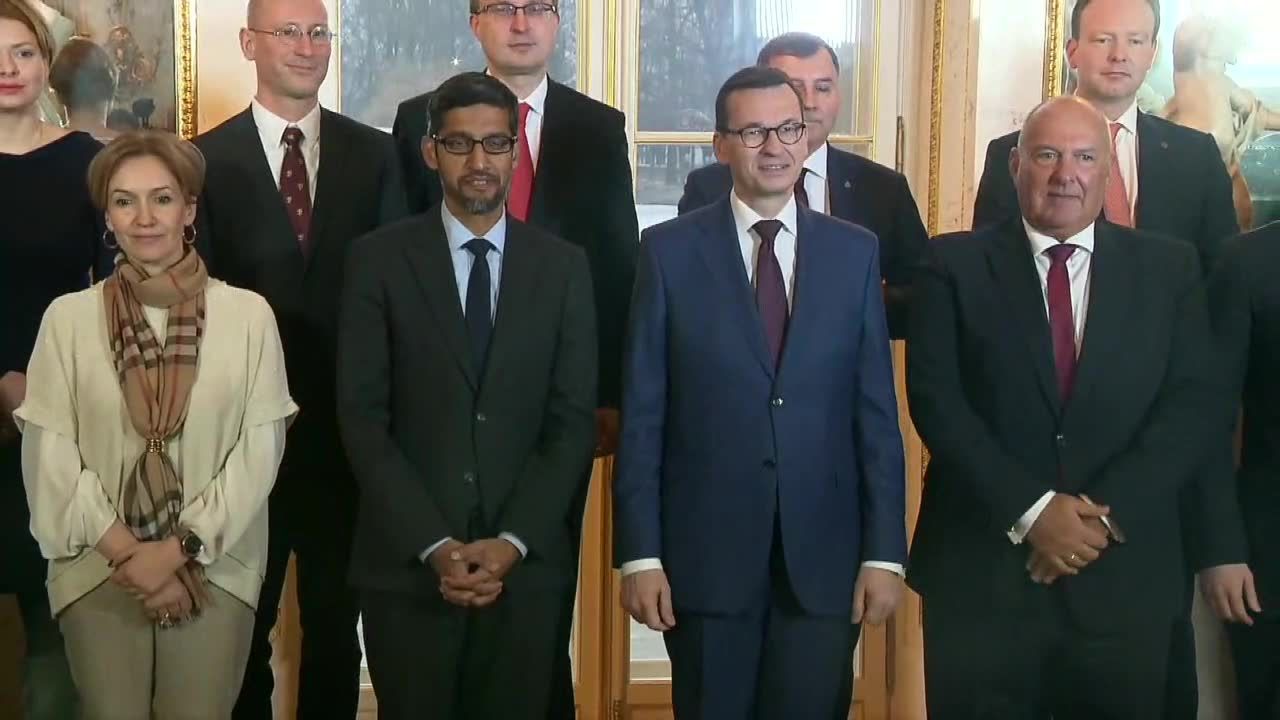 Morawiecki spotkał się z szefem Google’a. Rozmawiali o zjawisku drenażu mózgów