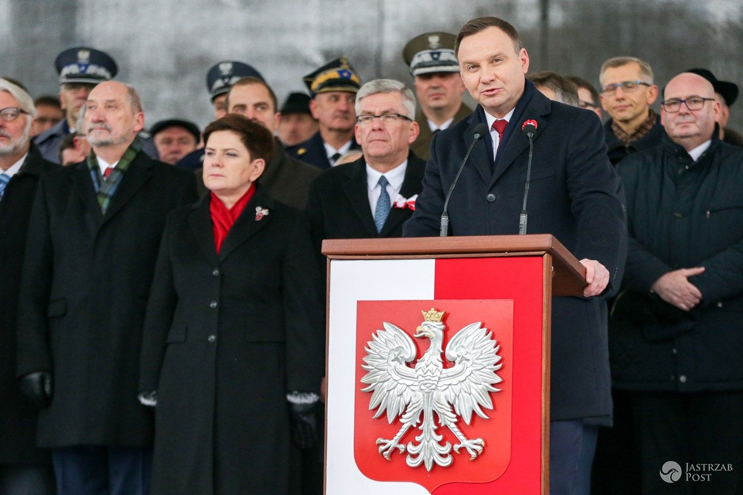 Andrzej Duda na Święcie Niepodległości 2016