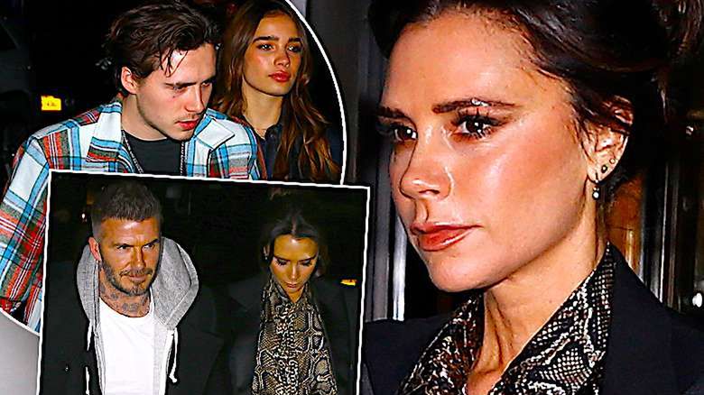 Victoria Beckham z rodziną na randce