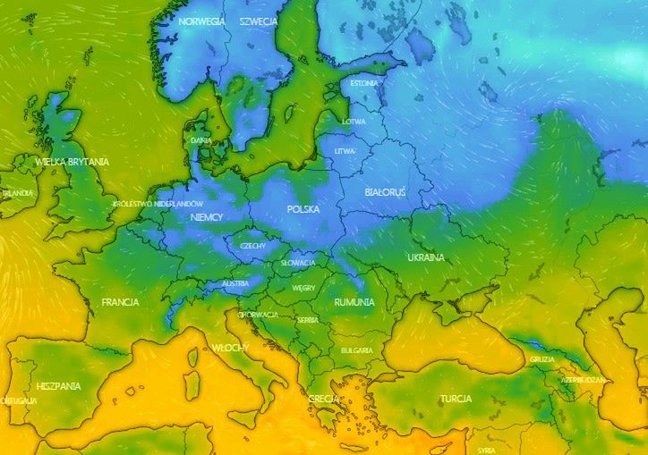 Pogoda. Idzie ochłodzenie i niż Jarosław. Możliwe przymrozki i śnieg