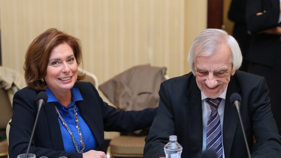 Małgorzata Kidawa-Błońska i Ryszard Terlecki.