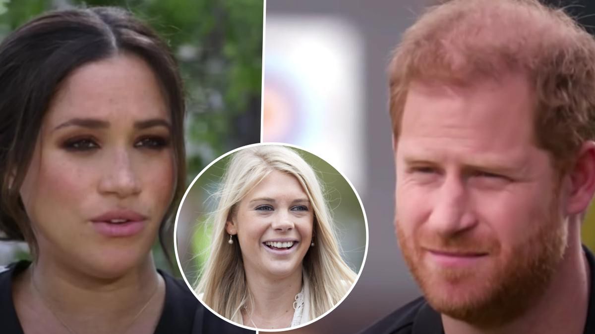 Czarne chmury nad małżeństwem Meghan i Harry'ego. Sekretne kontakty z piękną blondynką ożywiły plotki o rozwodzie