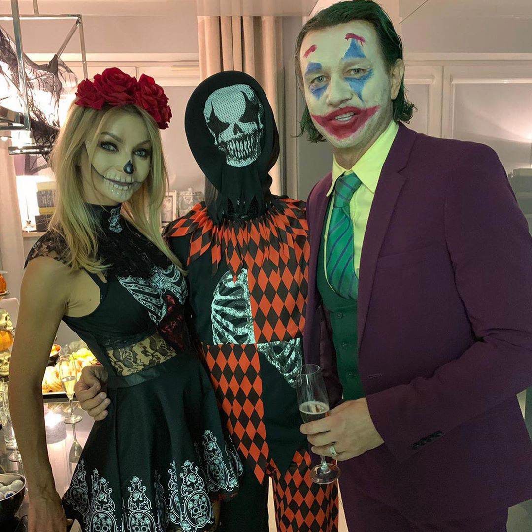 Małgorzata Rozenek i Radosław Majdan impreza na Halloween 2019