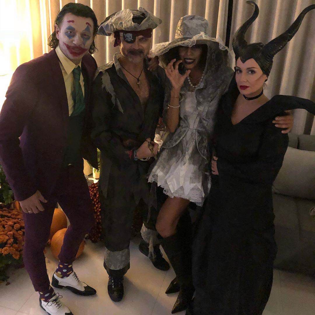 Małgorzata Rozenek i Radosław Majdan impreza na Halloween 2019