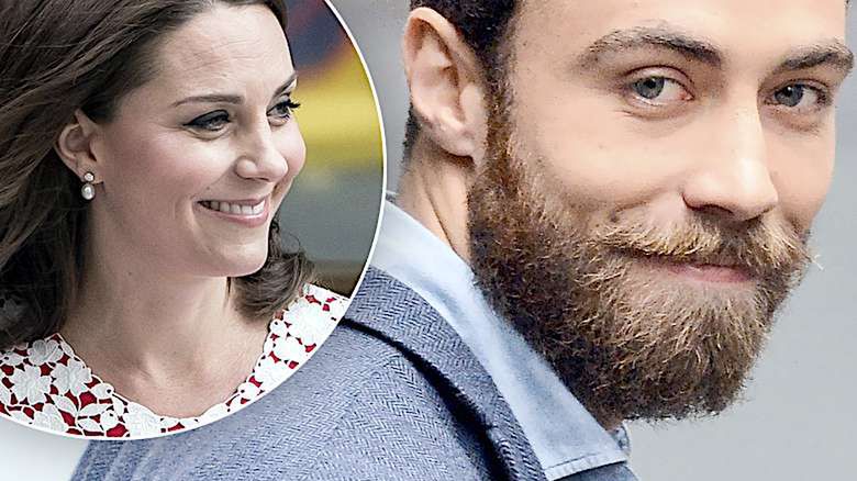 Księżna Kate, brat James