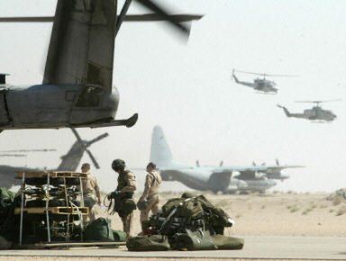 Wojska USA - 15 km od centrum Bagdadu, Irak zaprzecza