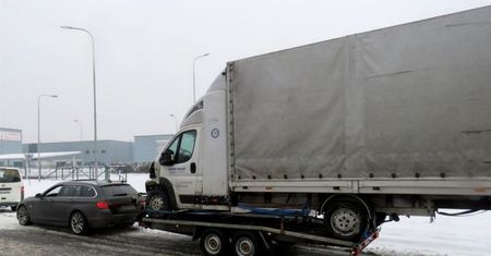 "Pomysłowy" kierowca z Polski zaskoczył czeską policję
