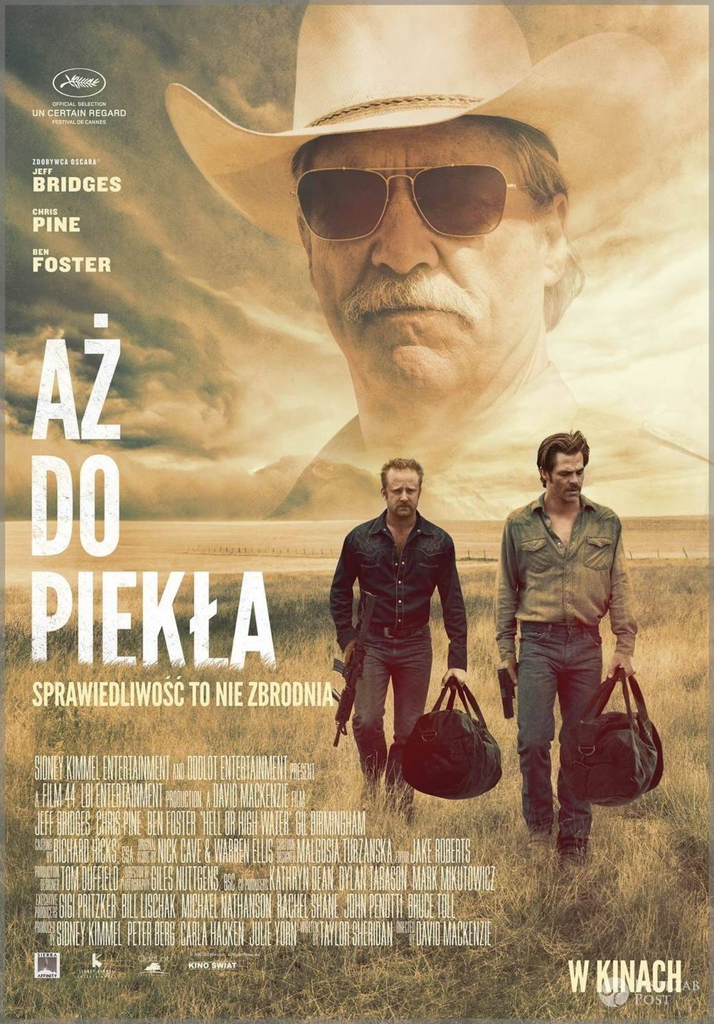"Aż do piekła" - plakat filmu