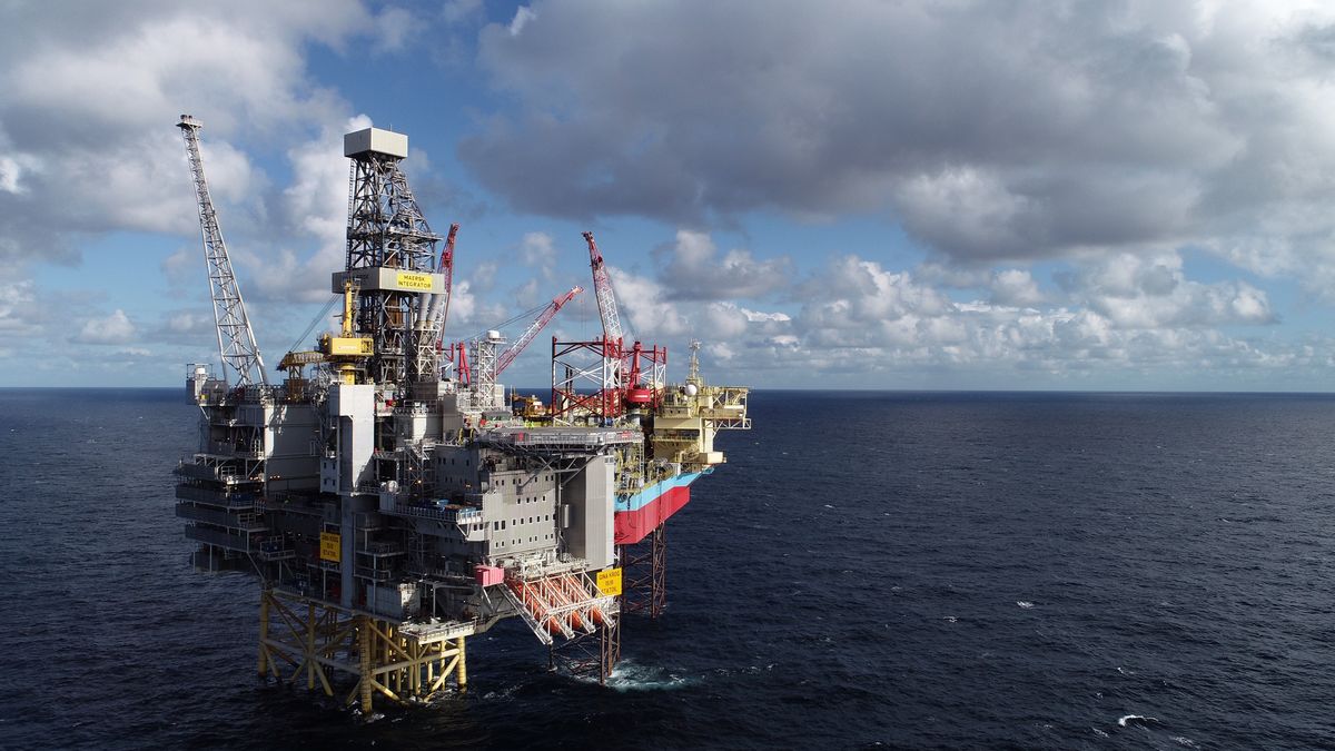 Platforma na złożu Gina Krog