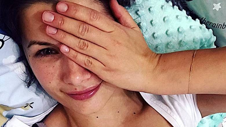 Agnieszka Sienkiewicz córka, bałwan