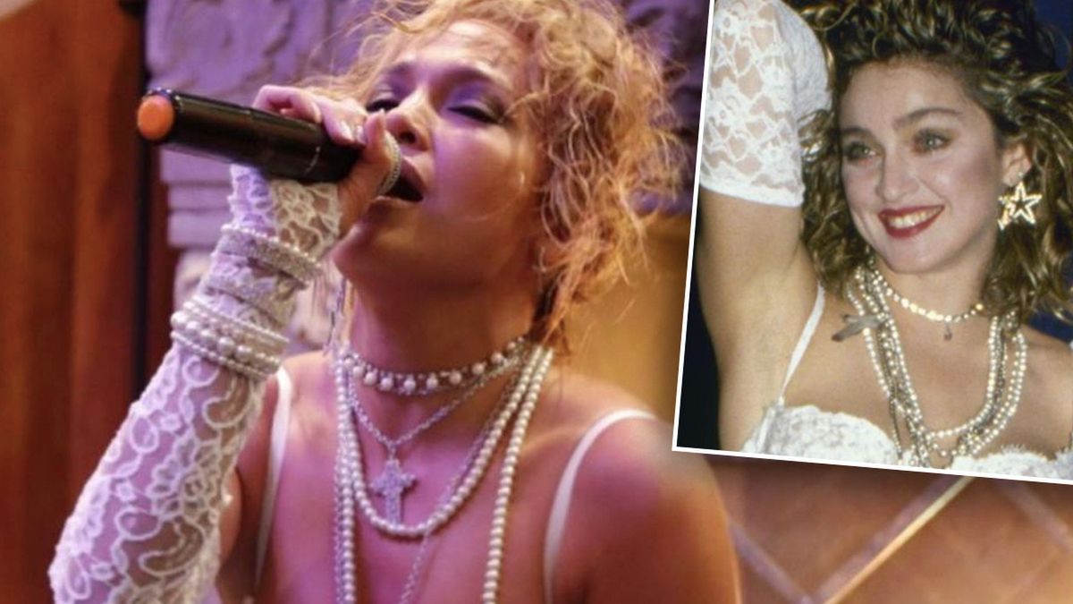 Jennifer Lopez jako Madonna