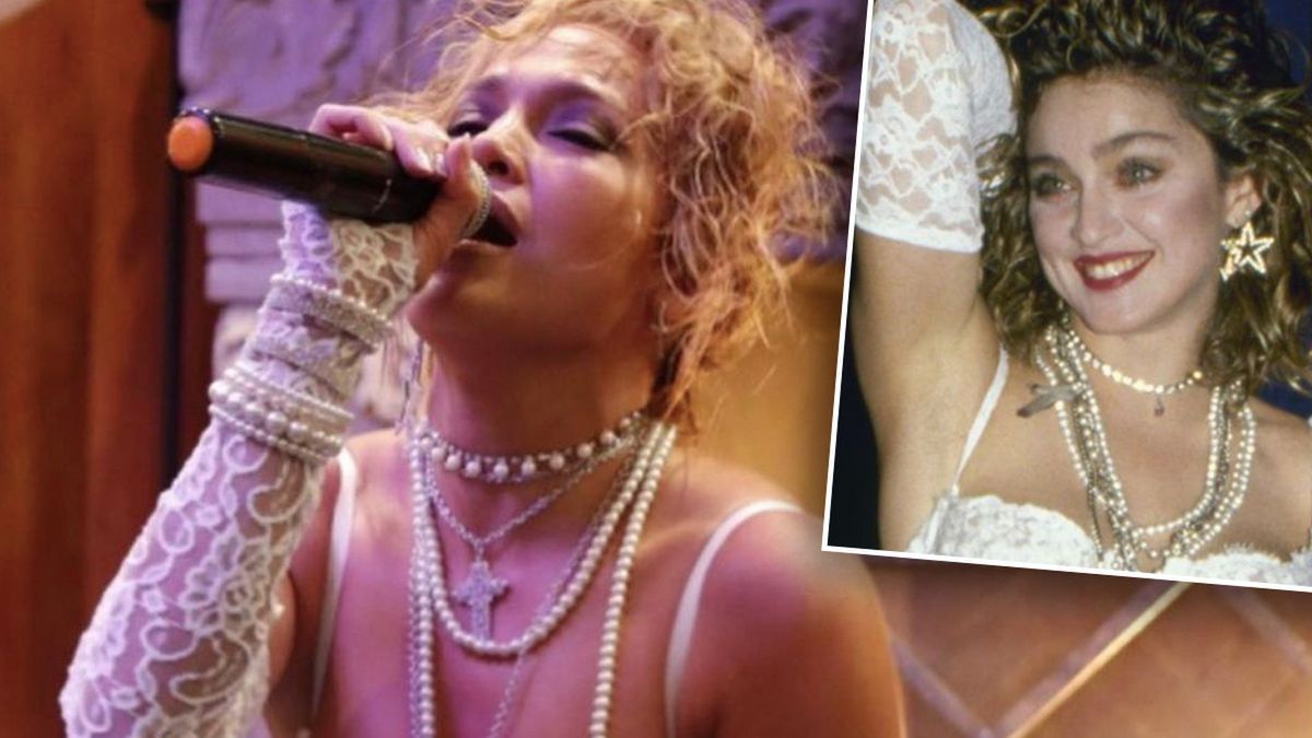 Jennifer Lopez na Halloween przebrała się za Madonnę! Odtworzyła jeden z najbardziej kontrowersyjnych looków