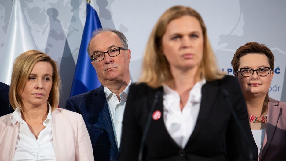 Liderzy KOD, SLD, Inicjatywy Polskiej i Nowoczesnej