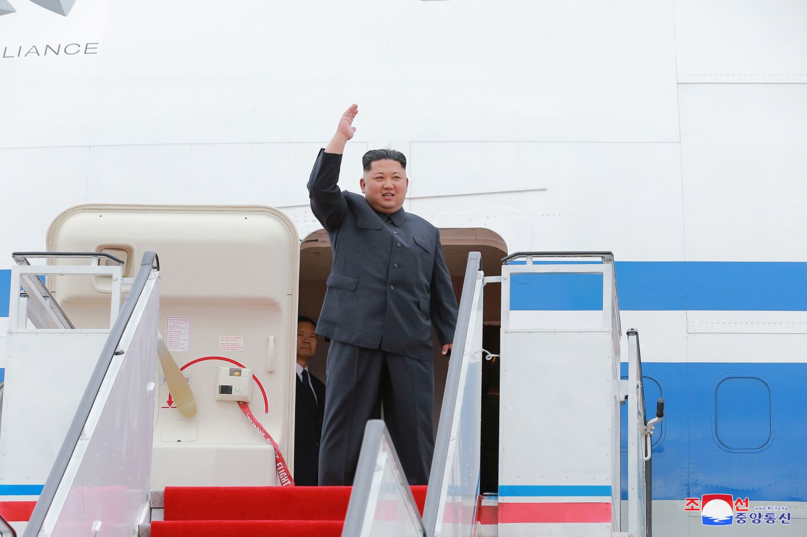 Kim Dzong Un i Donald Trump są już w Singapurze