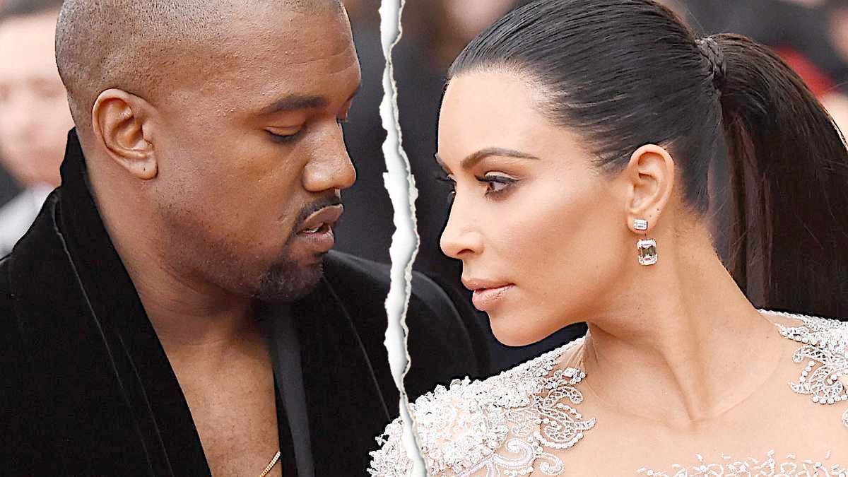Jednak rozwód! Kim Kardashian kończy małżeństwo z Kanye Westem! Zrobiła to samo, co Angelina Jolie
