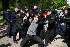 Incydent przed siedzibą KRS. 11 osób zatrzymanych