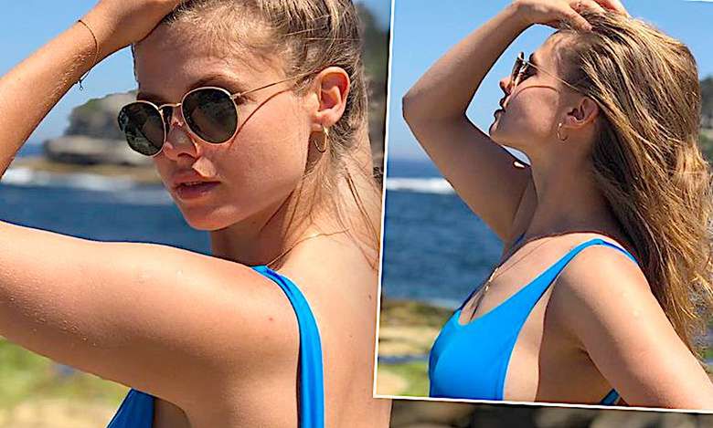 Seksowna Anna Karczmarczyk wygrzewa swoje ciało na niebiańskiej plaży w Australii! Co za widoki!