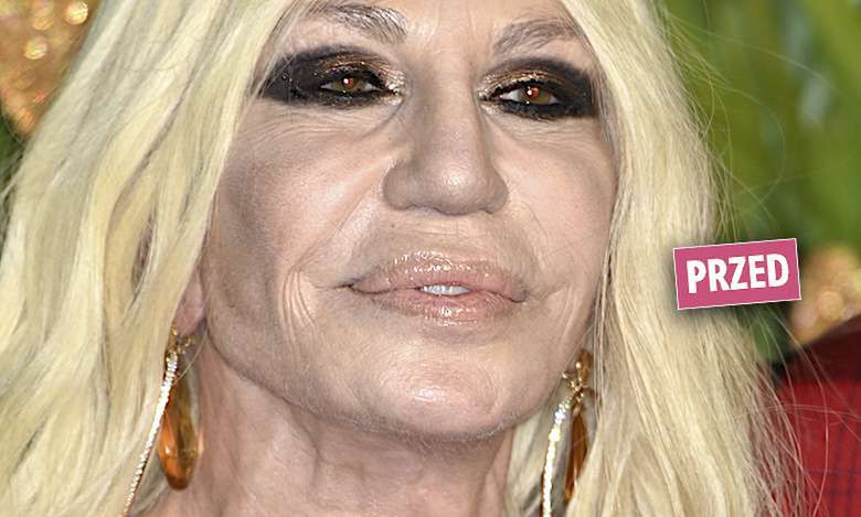 Donatella Versace nowa twarz