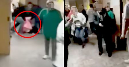 Dąbrowa Górnicza. Szokujące wideo z SOR. Kobieta mdleje, ratownik odchodzi