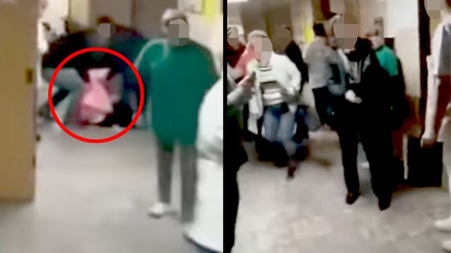 Awantura na korytarzu SOR 