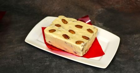 Krówki waniliowe z orzechami