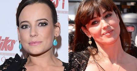 Szok! Anna Mucha wystylizowana na Monikę Bellucci pokazała seksowną bieliznę na premierze Asterixa [dużo zdjęć]