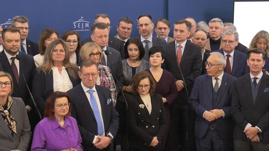 Awantura na konferencji PiS. "Rozmieniacie sprawę na drobne"