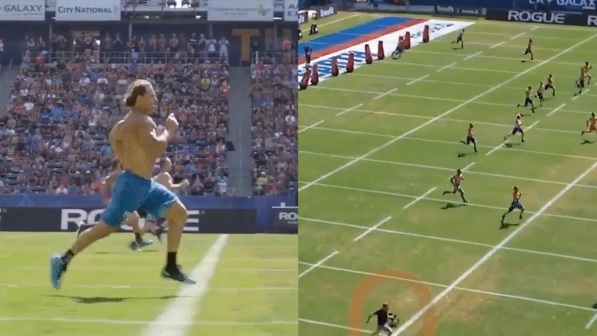 Operator kamery biegł szybciej, niż zwycięzca wyścigu 1