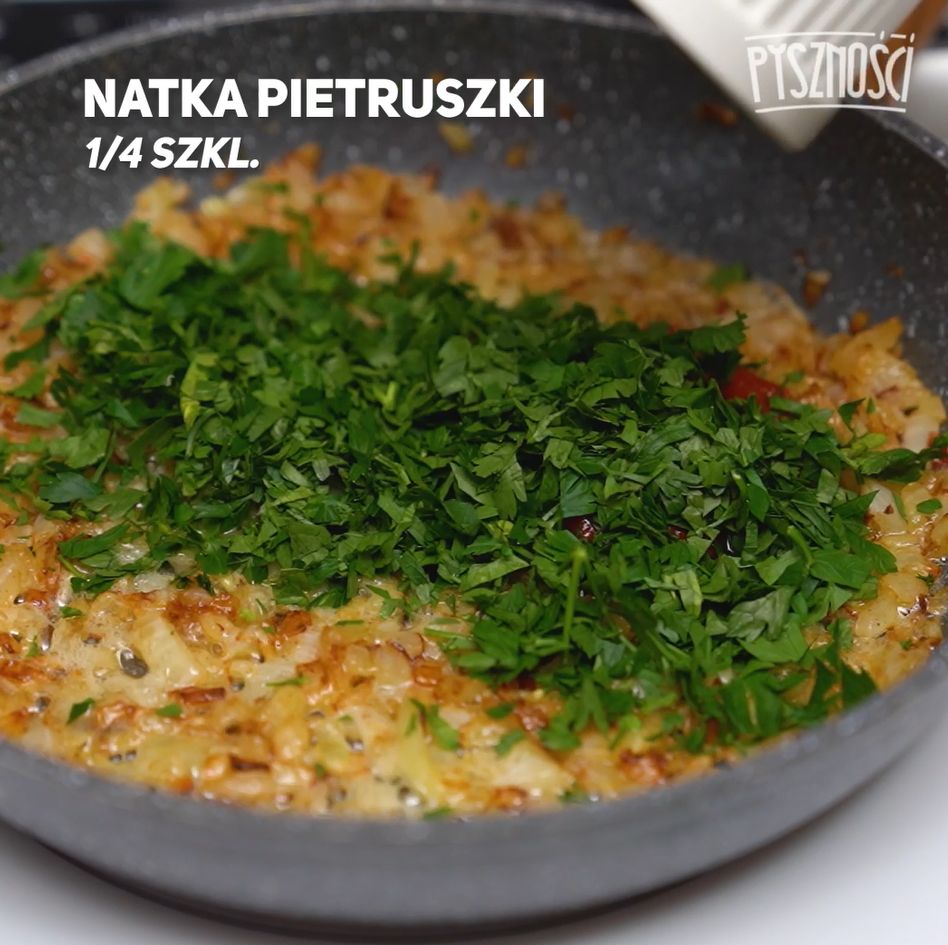 Cebula z natką pietruszki- Pyszności