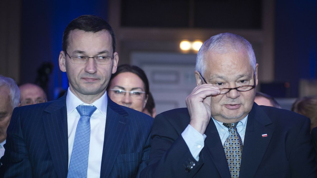 Mateusz Morawiecki Adam Glapiński