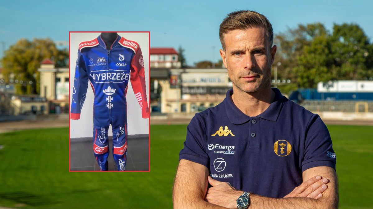 Materiały prasowe / Kreatiwo Studio / Wybrzeże Gdańsk S.A./ Facebook/Wybrzeże Gdańsk / Na zdjęciu: Nowy kevlar Wybrzeża i Niels Kristian Iversen