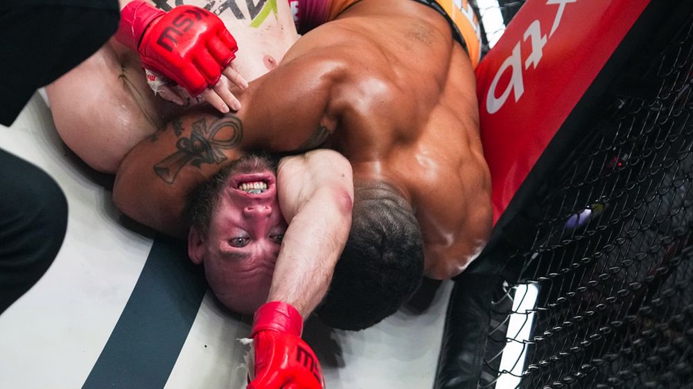 Materiały prasowe / kswmma.com / Alain Van Der Merckt poddał Borysa Dzikowskiego