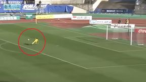 Kuriozum w lidze japońskiej. Dwie bramki zza połowy boiska w ciągu dwóch minut (wideo)