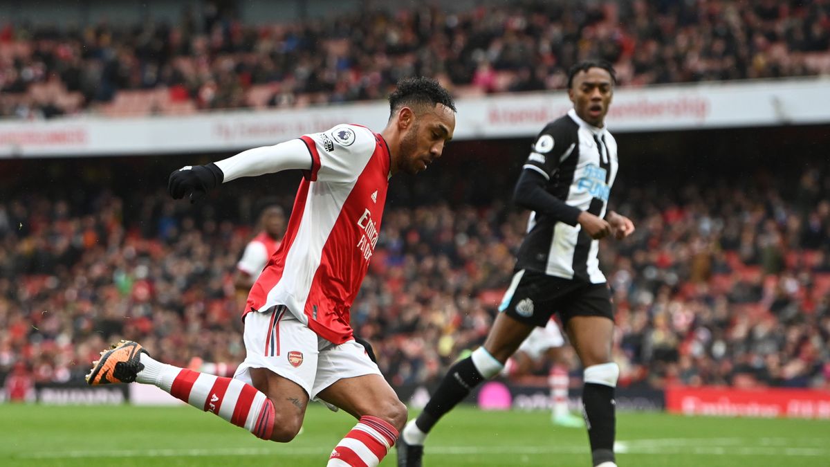 PAP/EPA / NEIL HALL / Na zdjęciu: Pierre-Emerick Aubameyang