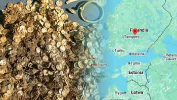 Rekordowy skarb w Finlandii. Czekał pod ziemią od epoki wikingów