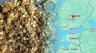 Rekordowy skarb w Finlandii. Czekał pod ziemią od epoki wikingów