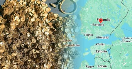 Rekordowy skarb w Finlandii. Czekał pod ziemią od epoki wikingów